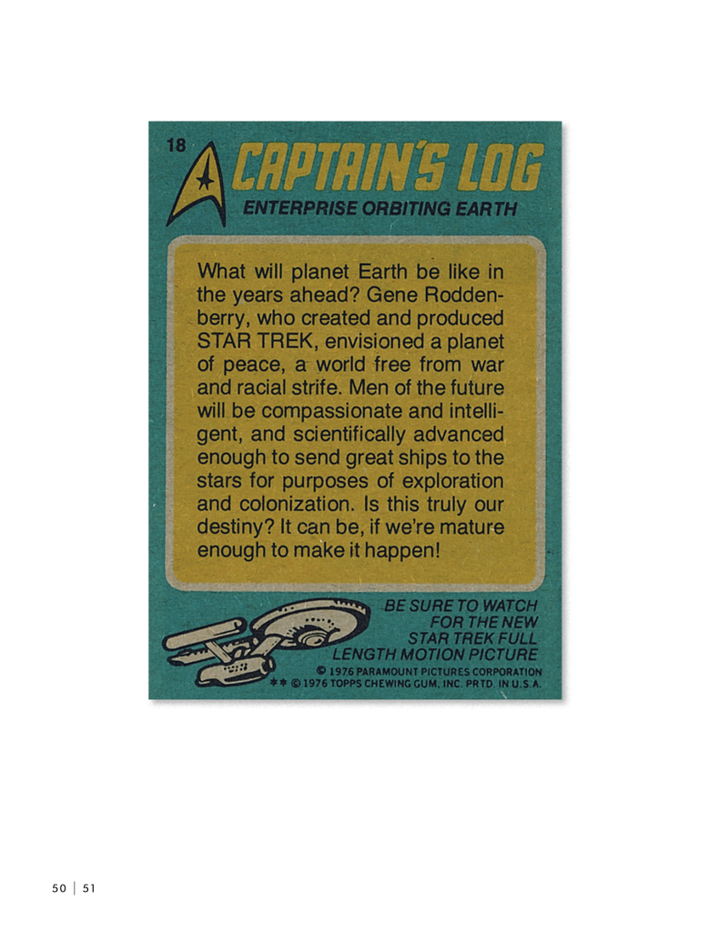 Illustration for article titled The Trading Cards that Defined Star Trek for a Generation